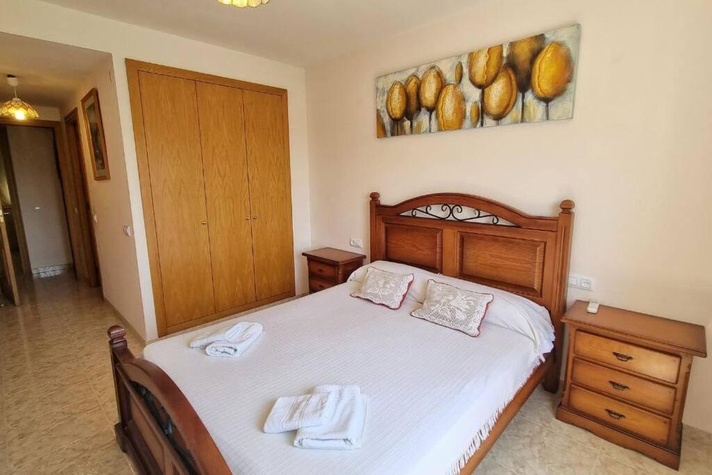 Ferienwohnung Piso En El Centro Con Vistas Al Mar Y Balcon Roses Exterior foto