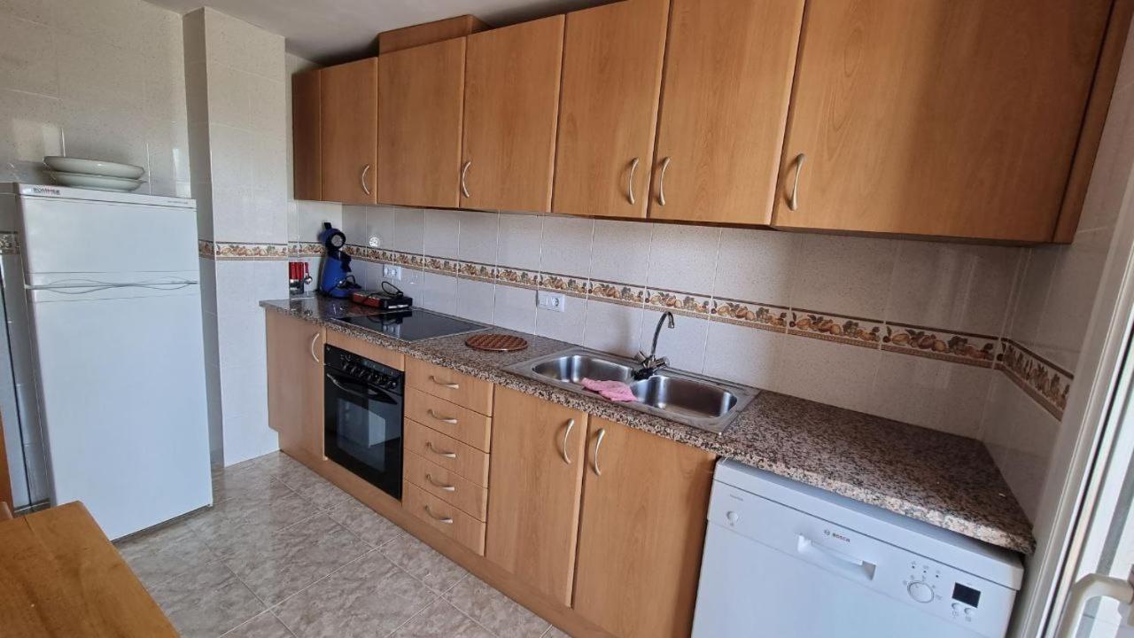 Ferienwohnung Piso En El Centro Con Vistas Al Mar Y Balcon Roses Exterior foto